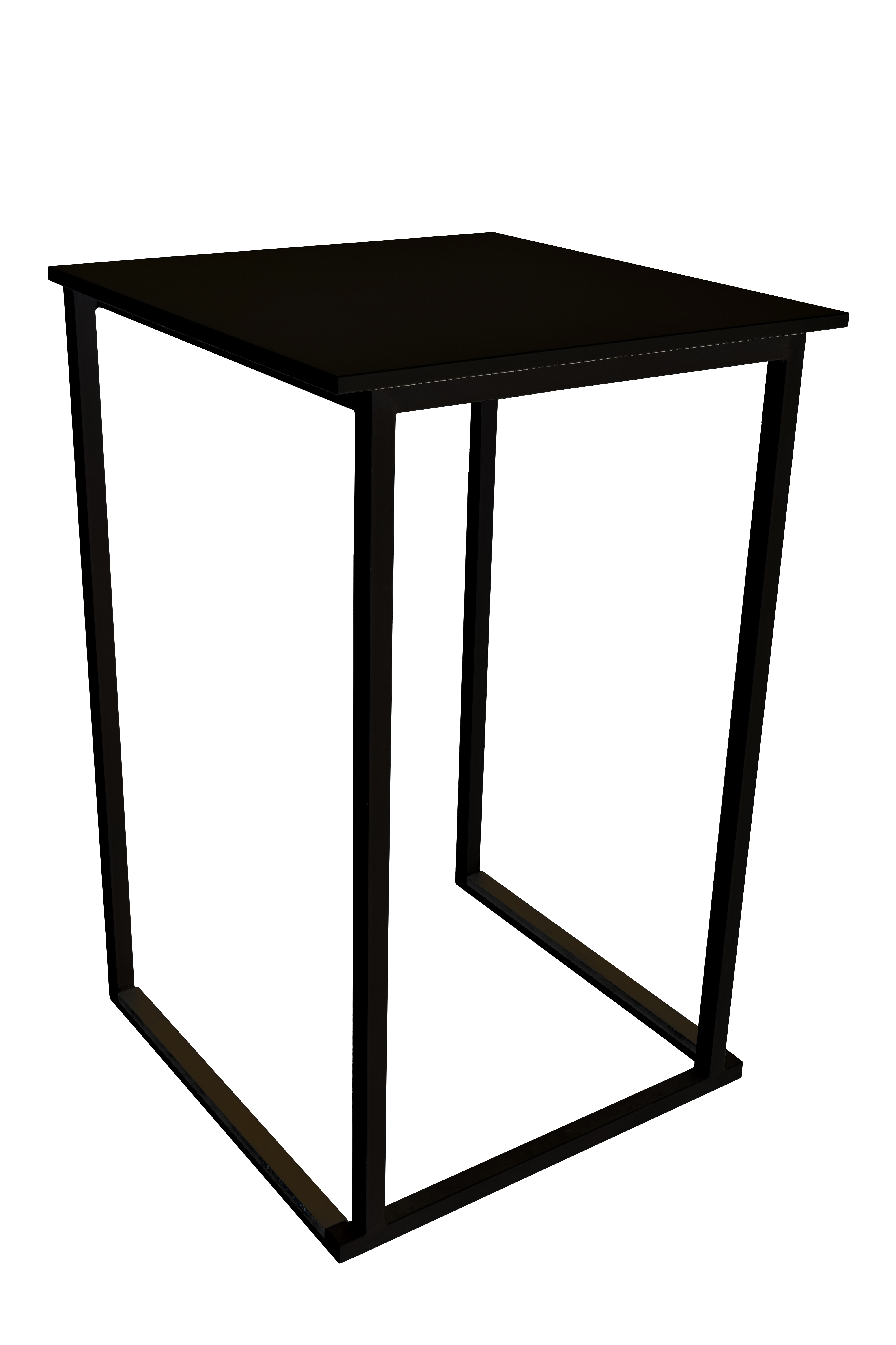 Stehtisch Boulevard, Indoor (70 x 70 cm) I (Schwarz) 