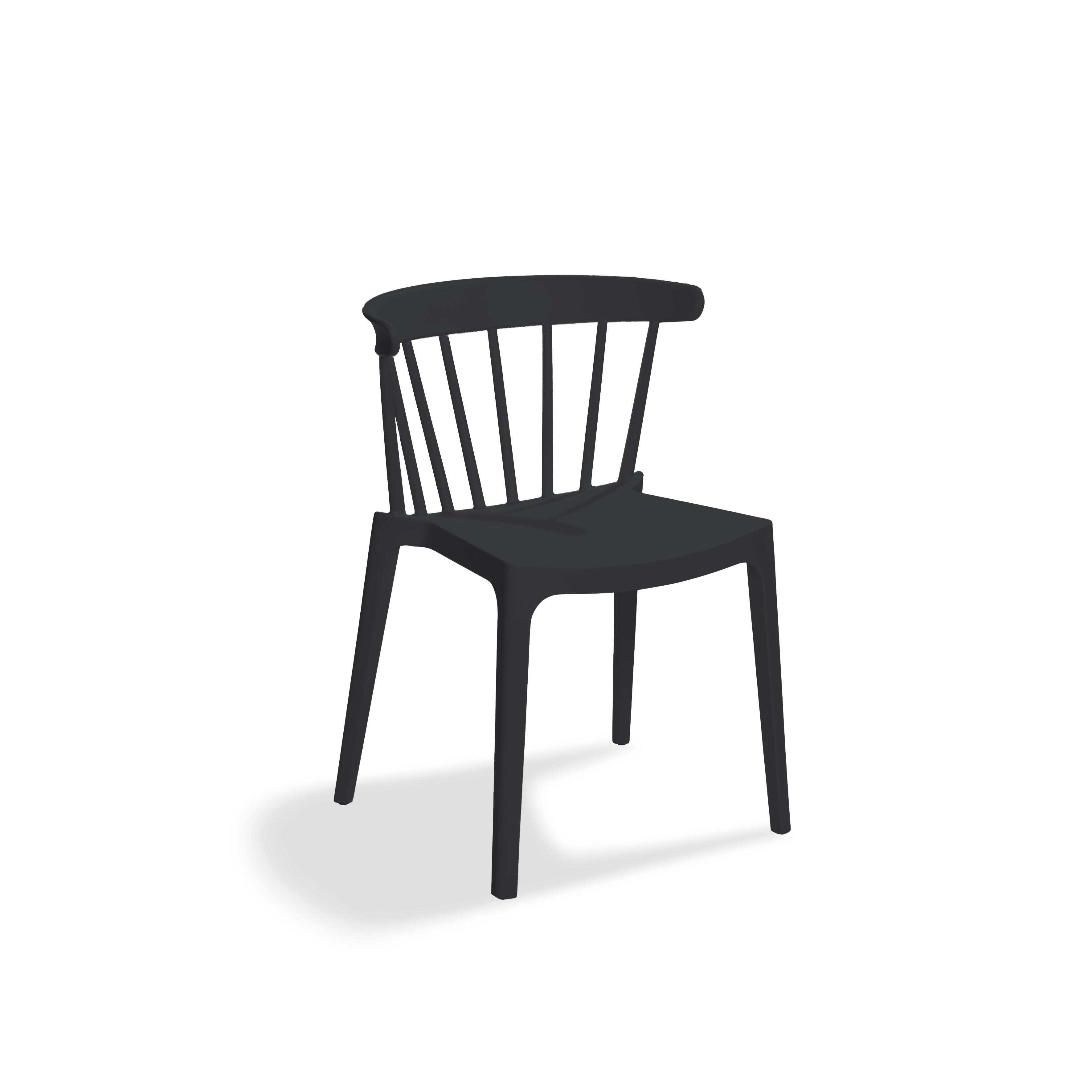 Stapelstuhl Windson I (Schwarz)