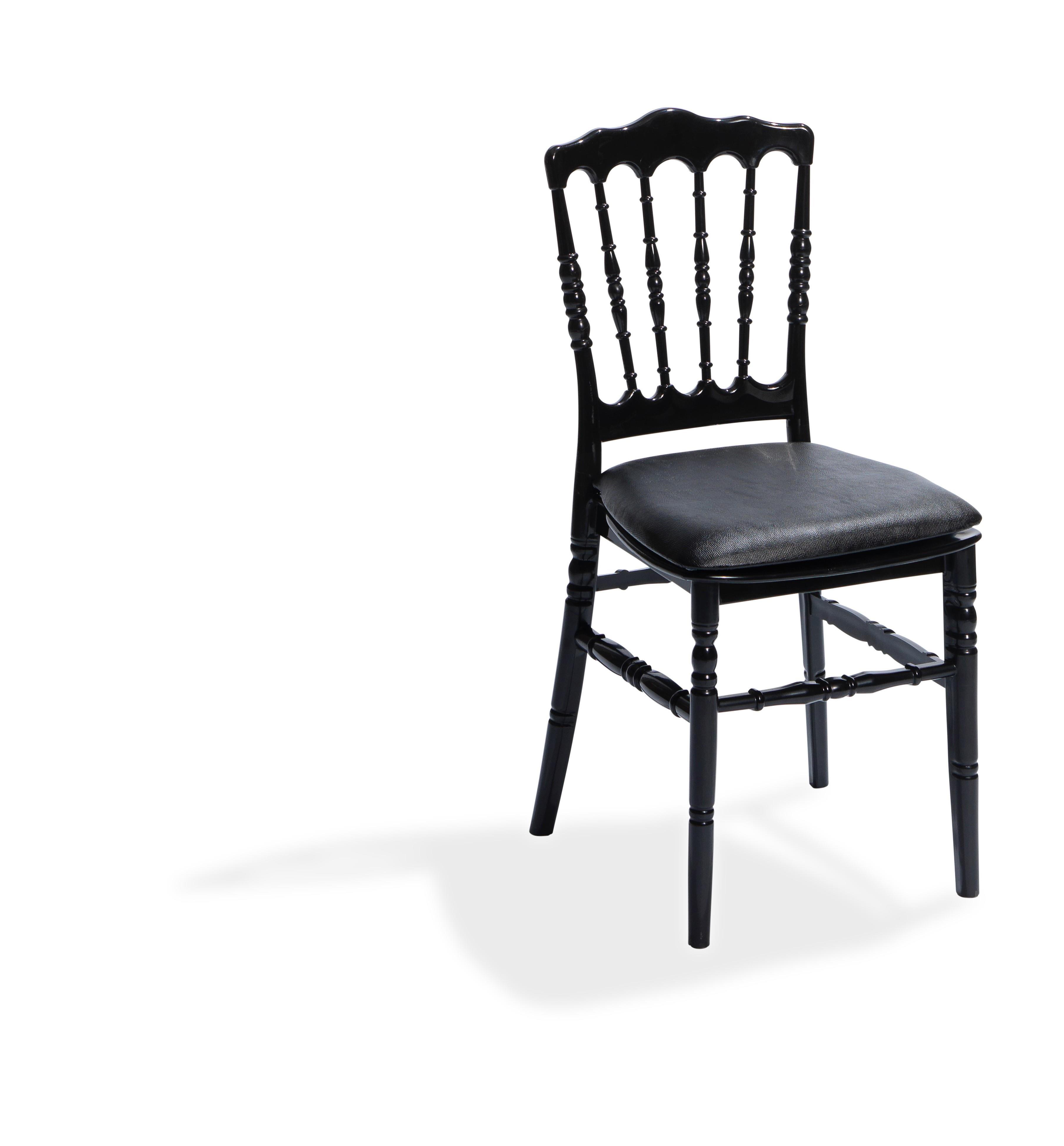 Sitzkissen aus Kunstleder I (Schwarz)