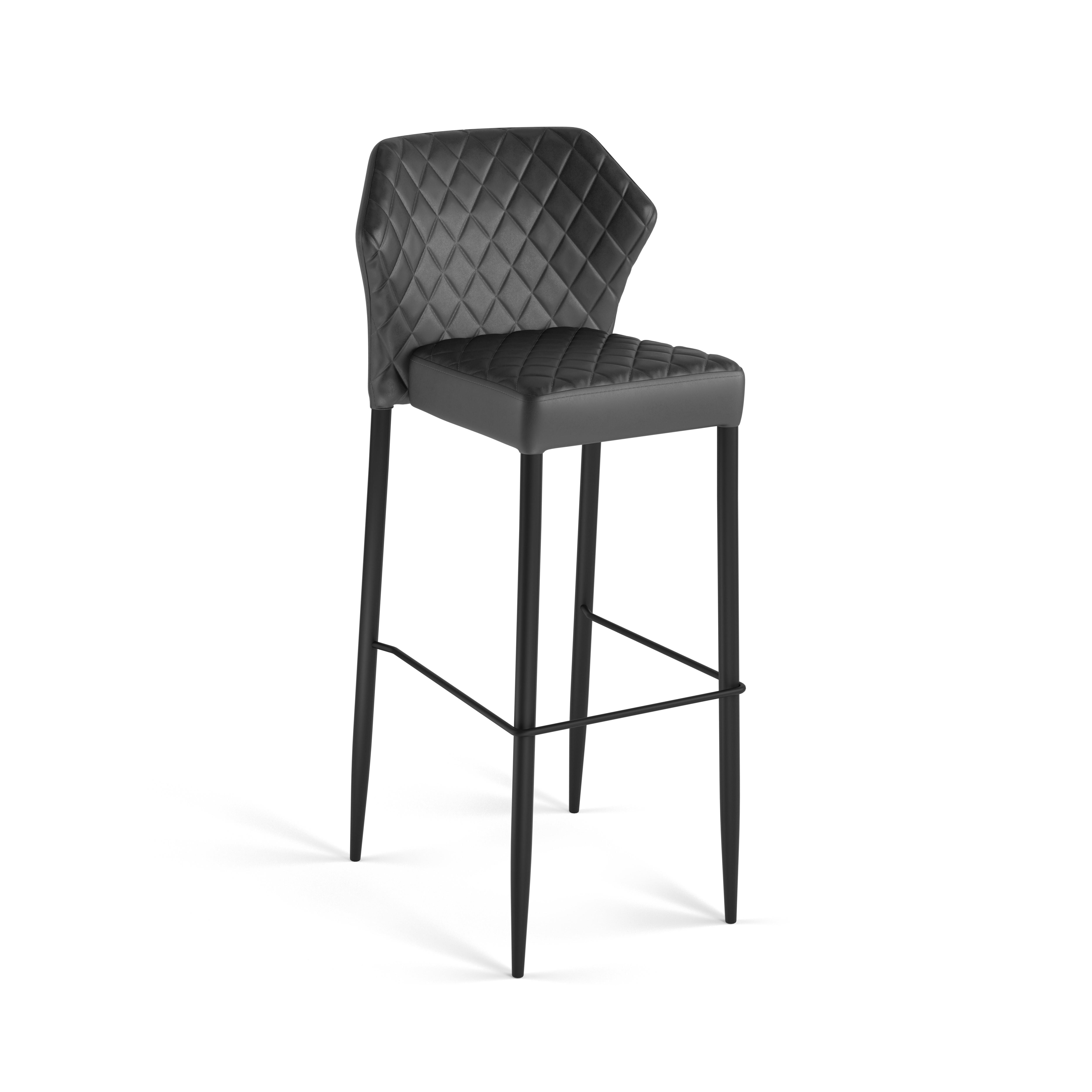 Barhocker Louis I (Schwarz)